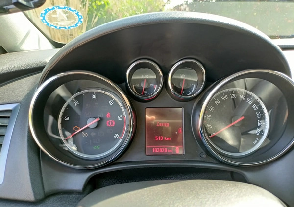 Opel Astra cena 24000 przebieg: 184000, rok produkcji 2014 z Poznań małe 46